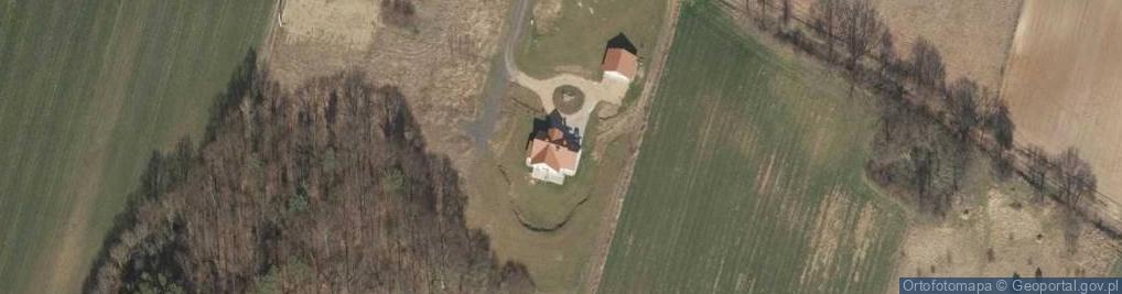 Zdjęcie satelitarne Kurów Mały ul.