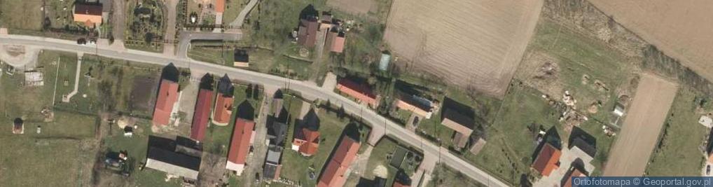 Zdjęcie satelitarne Kurów Mały ul.