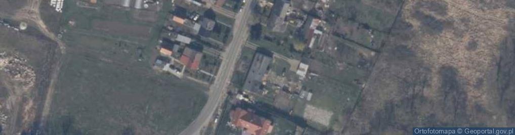 Zdjęcie satelitarne Kurów ul.