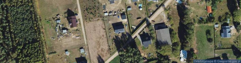 Zdjęcie satelitarne Kuryły ul.