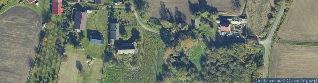 Zdjęcie satelitarne Kuźnica Dąbrowska ul.