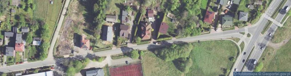 Zdjęcie satelitarne Kuźnica Warężyńska ul.