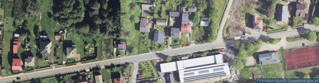 Zdjęcie satelitarne Kuźnica Warężyńska ul.