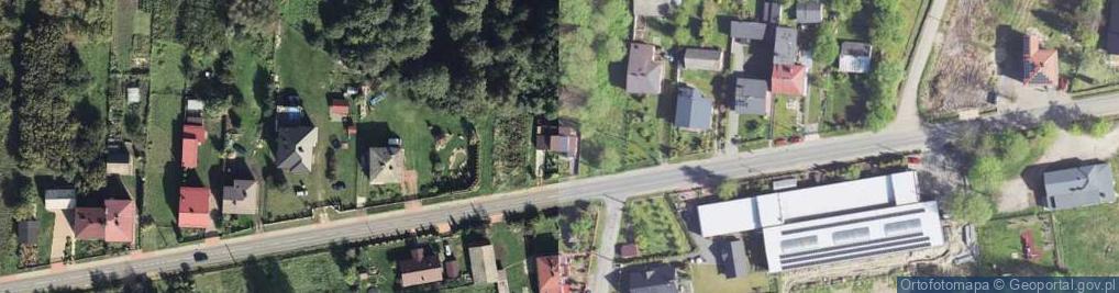 Zdjęcie satelitarne Kuźnica Warężyńska ul.