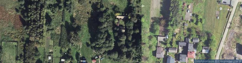 Zdjęcie satelitarne Kuźnica Warężyńska ul.