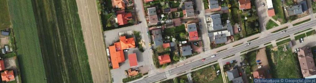 Zdjęcie satelitarne Kutrzeby Tadeusza, gen. ul.