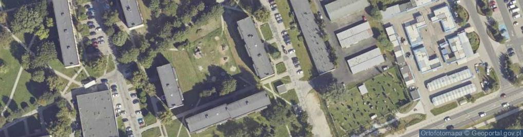 Zdjęcie satelitarne Kubańska ul.