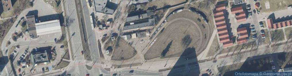 Zdjęcie satelitarne Kurczaki ul.