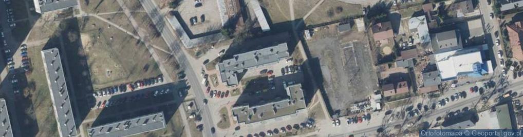 Zdjęcie satelitarne Kurczaki ul.
