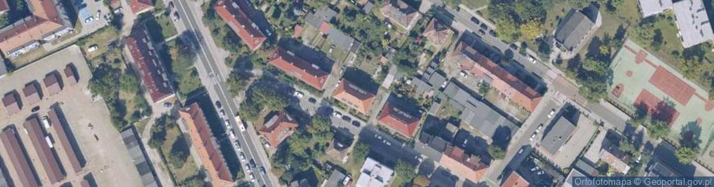 Zdjęcie satelitarne Kupiecka ul.