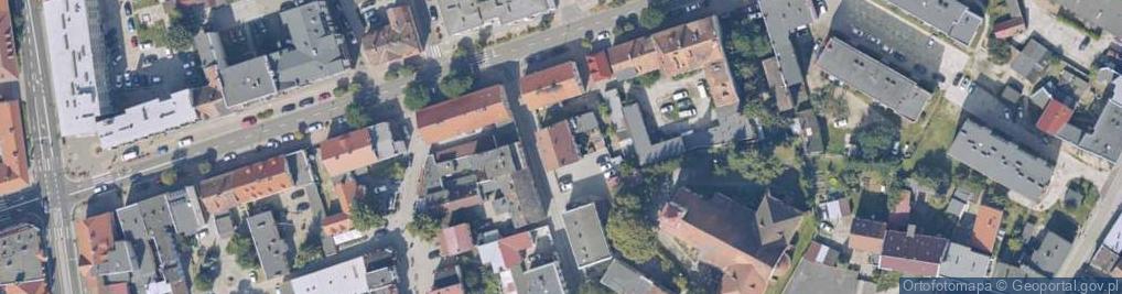 Zdjęcie satelitarne Kuśnierska ul.