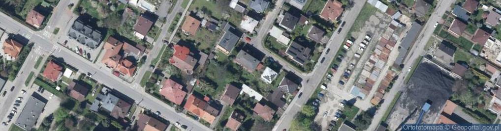 Zdjęcie satelitarne Kurierów Sądeckich ul.