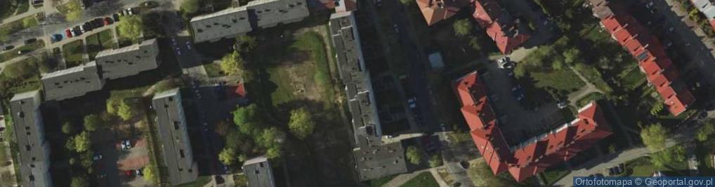 Zdjęcie satelitarne Kutrzeby Tadeusza, gen. ul.