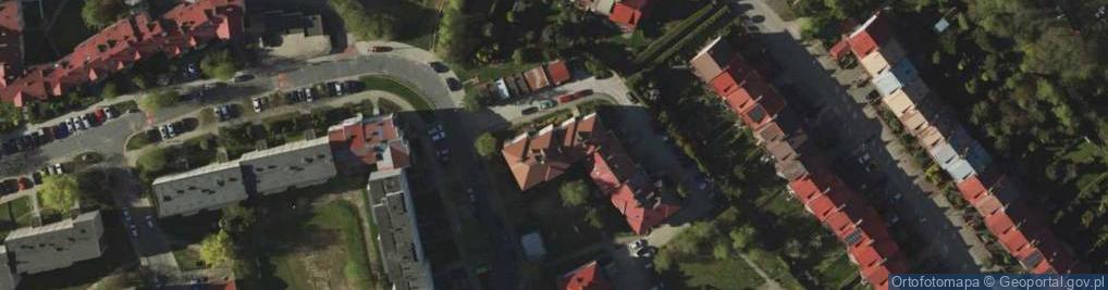 Zdjęcie satelitarne Kutrzeby Tadeusza, gen. ul.