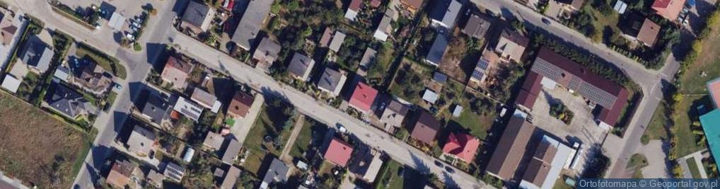 Zdjęcie satelitarne Kurzawy ul.