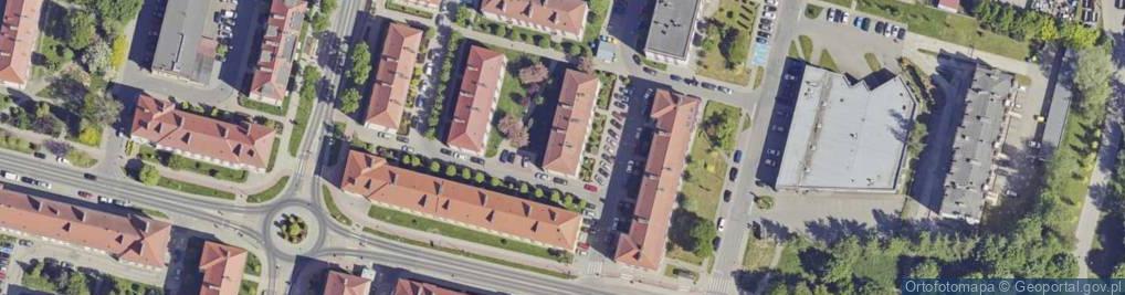 Zdjęcie satelitarne Kusocińskiego Janusza ul.