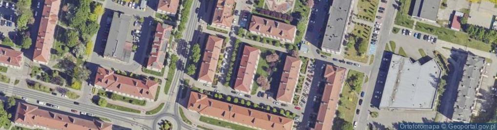 Zdjęcie satelitarne Kusocińskiego Janusza ul.
