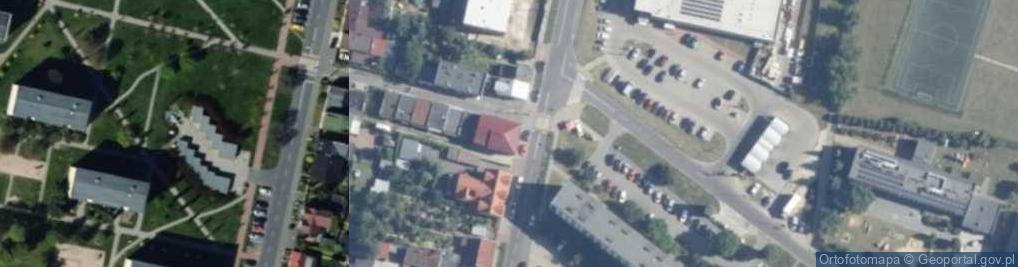 Zdjęcie satelitarne Kupiecka ul.