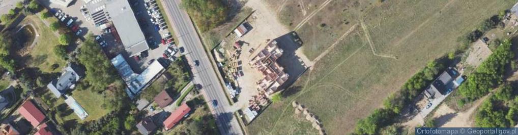 Zdjęcie satelitarne Kutnowska ul.
