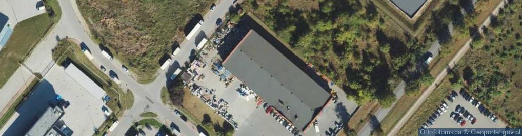 Zdjęcie satelitarne Kupiecka ul.