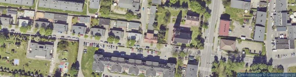 Zdjęcie satelitarne Kubiny Pawła ul.