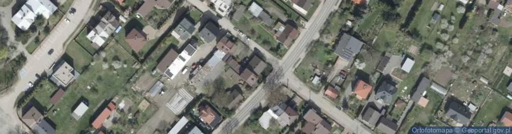 Zdjęcie satelitarne Kupientyńska ul.