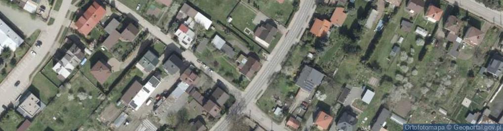 Zdjęcie satelitarne Kupientyńska ul.