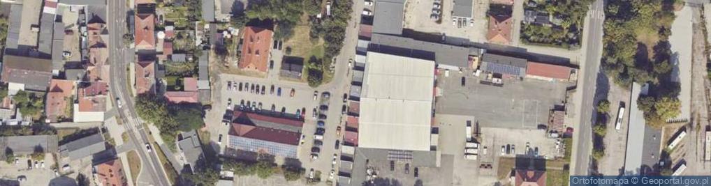 Zdjęcie satelitarne Kupiecka ul.