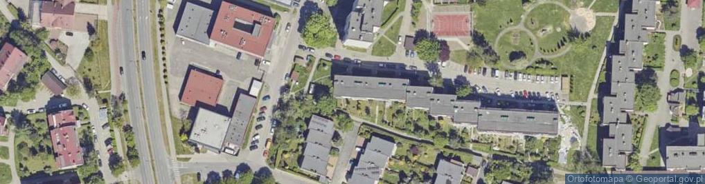 Zdjęcie satelitarne Kubicy Melchiora ul.