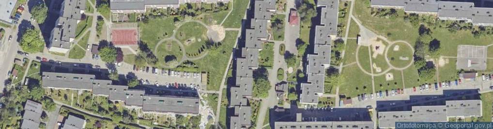 Zdjęcie satelitarne Kubicy Melchiora ul.