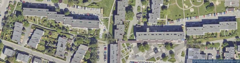 Zdjęcie satelitarne Kubicy Melchiora ul.