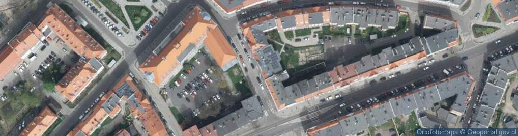 Zdjęcie satelitarne Kubeckiego Stanisława ul.