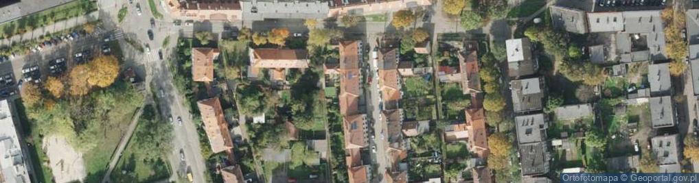 Zdjęcie satelitarne Kupki Zygfryda ul.