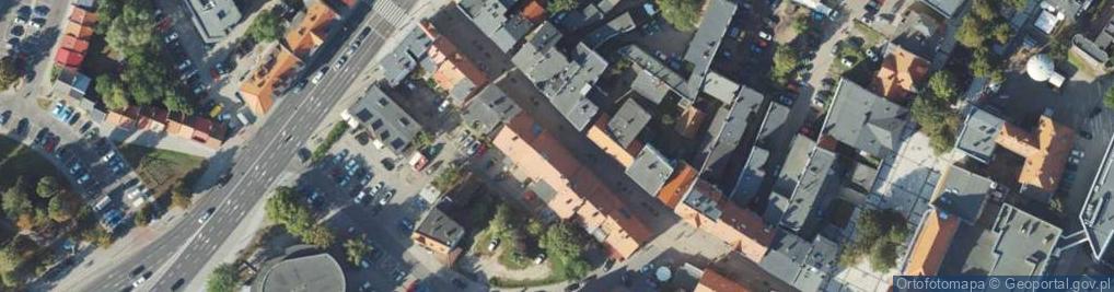 Zdjęcie satelitarne Kupiecka ul.