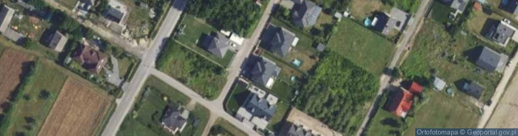 Zdjęcie satelitarne Kwitnących Jabłoni ul.