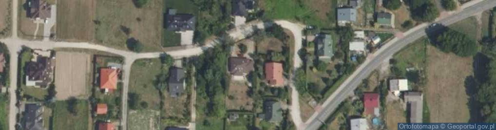 Zdjęcie satelitarne Kwiatów Polnych ul.