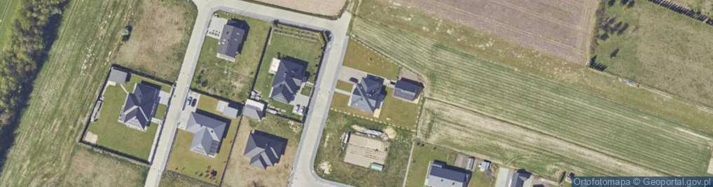 Zdjęcie satelitarne Kwiatów Polnych ul.