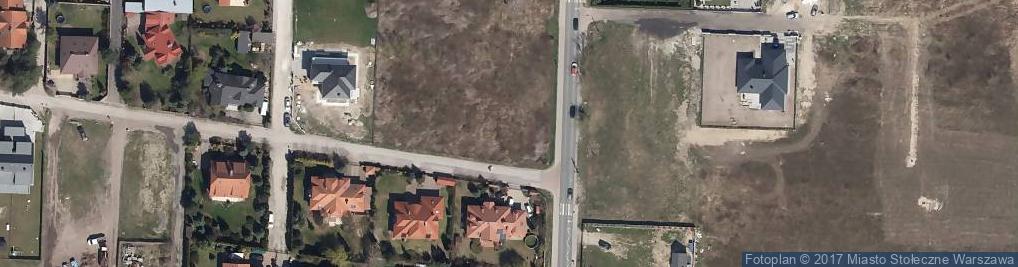 Zdjęcie satelitarne Kwiatów Polnych ul.