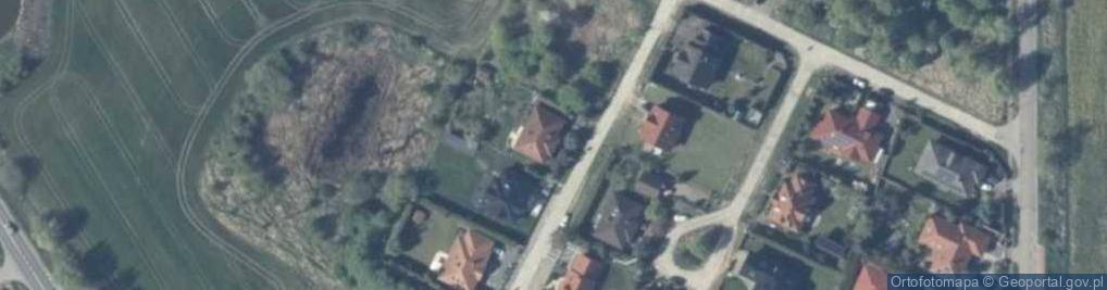 Zdjęcie satelitarne Kwitnący Sad ul.