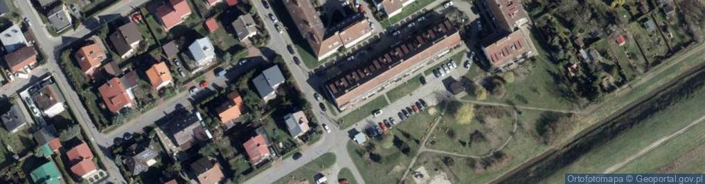 Zdjęcie satelitarne Kwiatowa ul.
