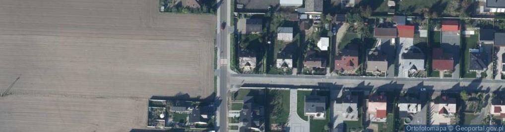 Zdjęcie satelitarne Kwiatowa ul.