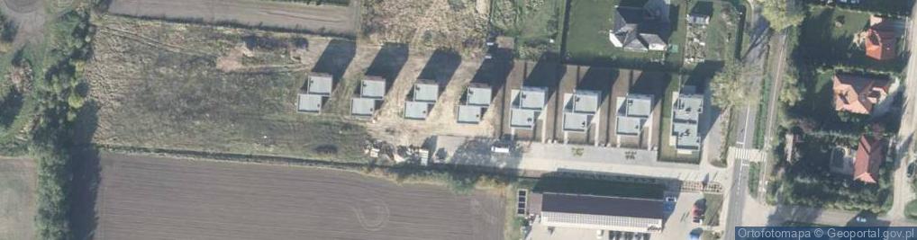 Zdjęcie satelitarne Kwitnącej Wiśni ul.