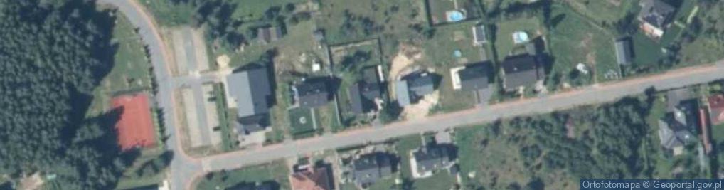 Zdjęcie satelitarne Kwiatów Polnych ul.