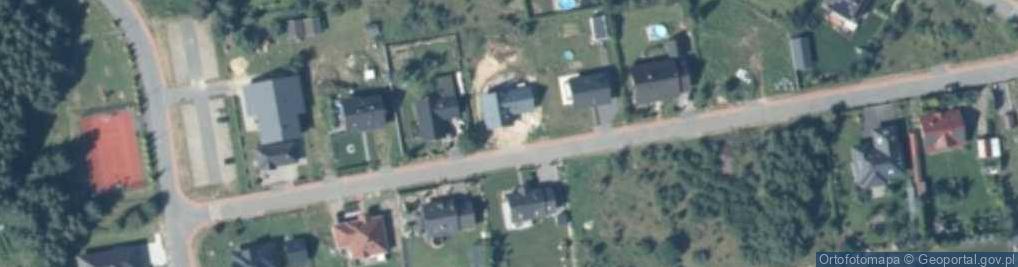 Zdjęcie satelitarne Kwiatów Polnych ul.