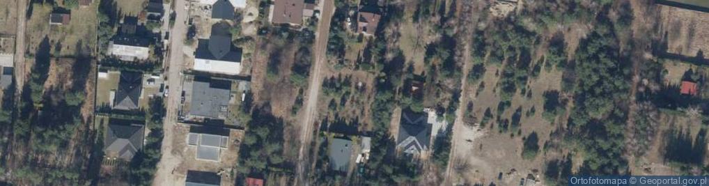Zdjęcie satelitarne Kwitnącej Jabłoni ul.