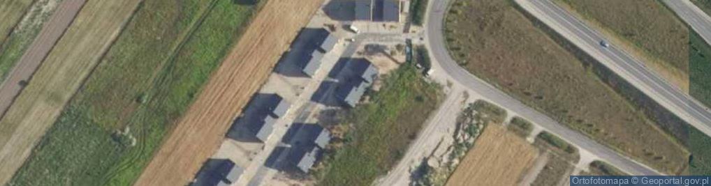Zdjęcie satelitarne Kwitnąca ul.