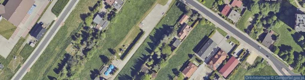 Zdjęcie satelitarne Kwiatów Polnych ul.