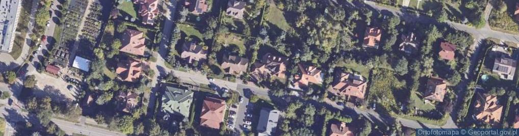 Zdjęcie satelitarne Kwiatów Polnych ul.