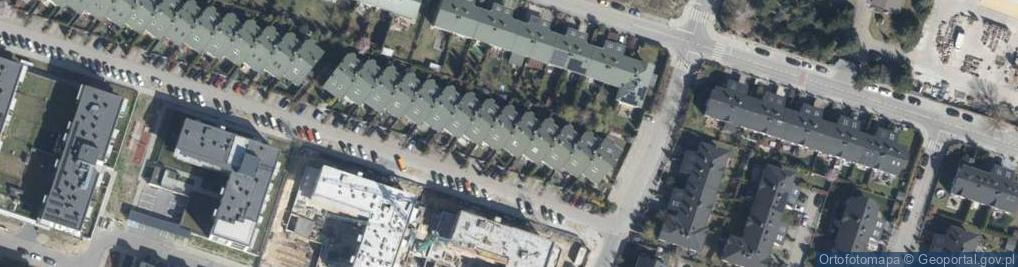 Zdjęcie satelitarne Kwitnącej Gruszy ul.