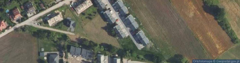 Zdjęcie satelitarne Kwitnąca ul.